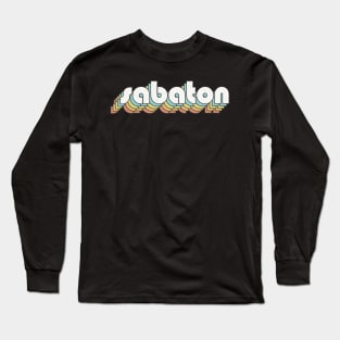 Retro Sabaton Long Sleeve T-Shirt